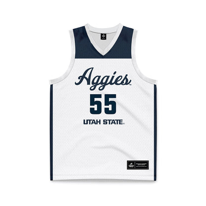 Utah State - NCAA Women's Basketball : Sophie Sene - Basketball Jersey-0
