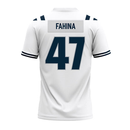 Utah State - NCAA Football : Naki Fahina - Premium Football Jersey-1