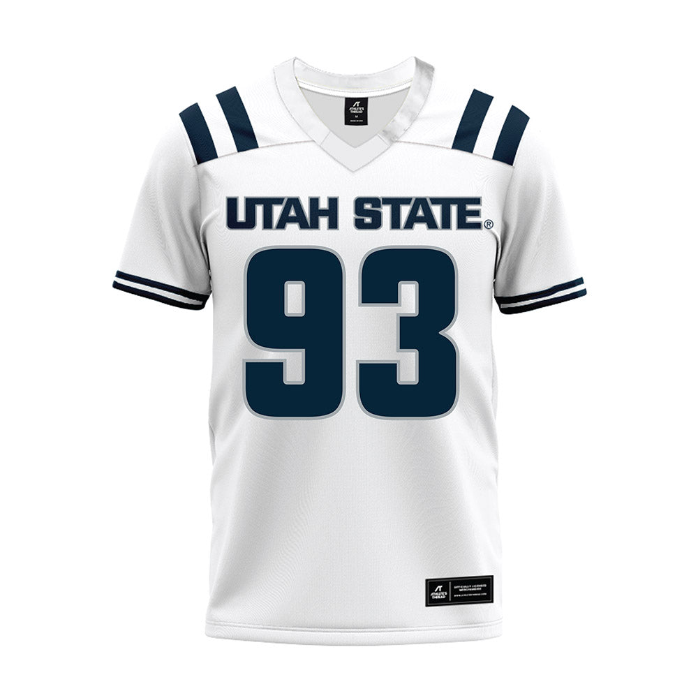 Utah State - NCAA Football : Tanner Jolley - Premium Football Jersey-0