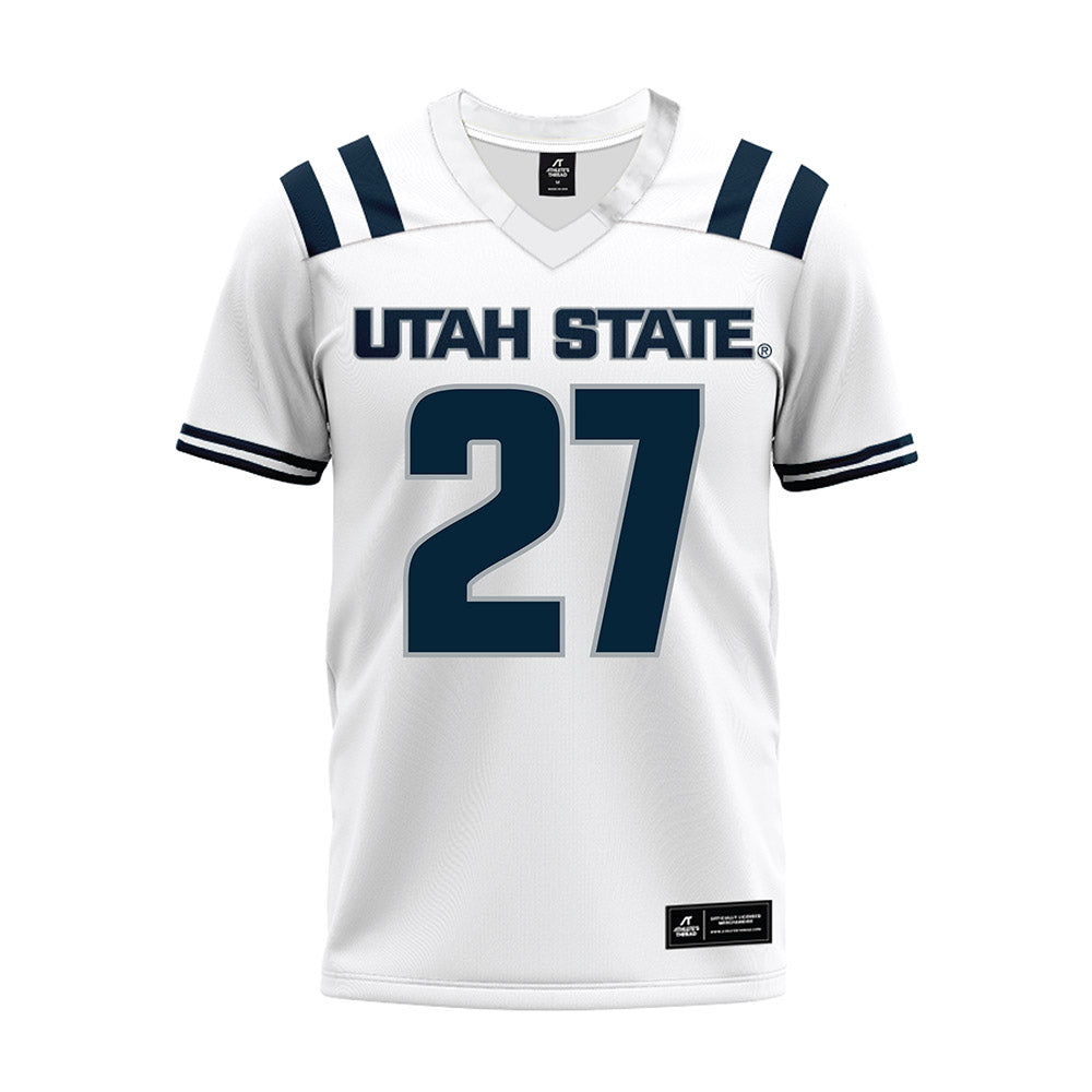 Utah State - NCAA Football : Blake Barnes - Premium Football Jersey-0