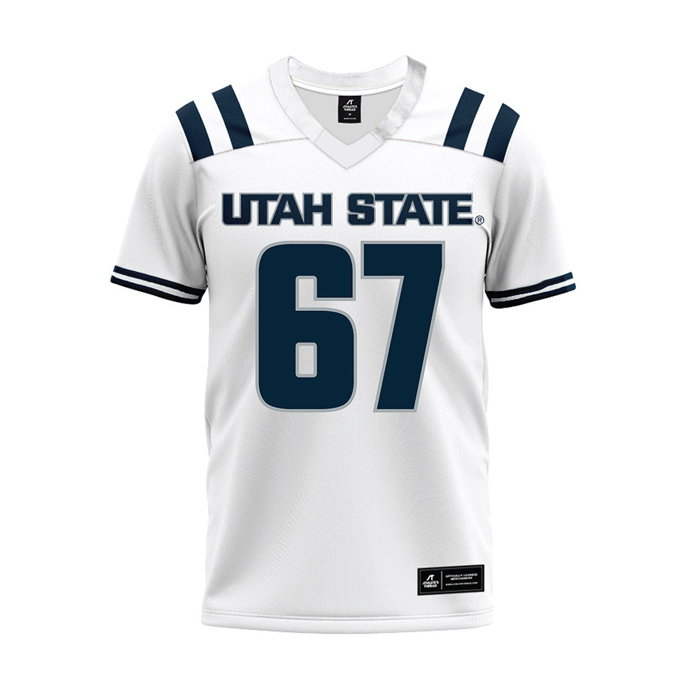 Utah State - NCAA Football : Adam Pond - Premium Football Jersey-0