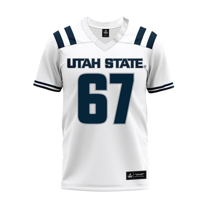 Utah State - NCAA Football : Adam Pond - Premium Football Jersey-0