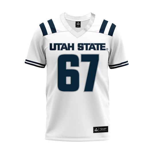 Utah State - NCAA Football : Adam Pond - Premium Football Jersey-0