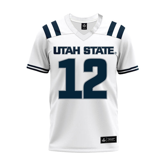 Utah State - NCAA Football : CJ Tiller - Premium Football Jersey-0