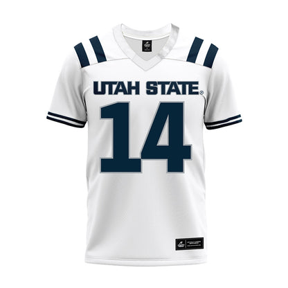 Utah State - NCAA Football : Bronson Olevao Jr. - Premium Football Jersey-0