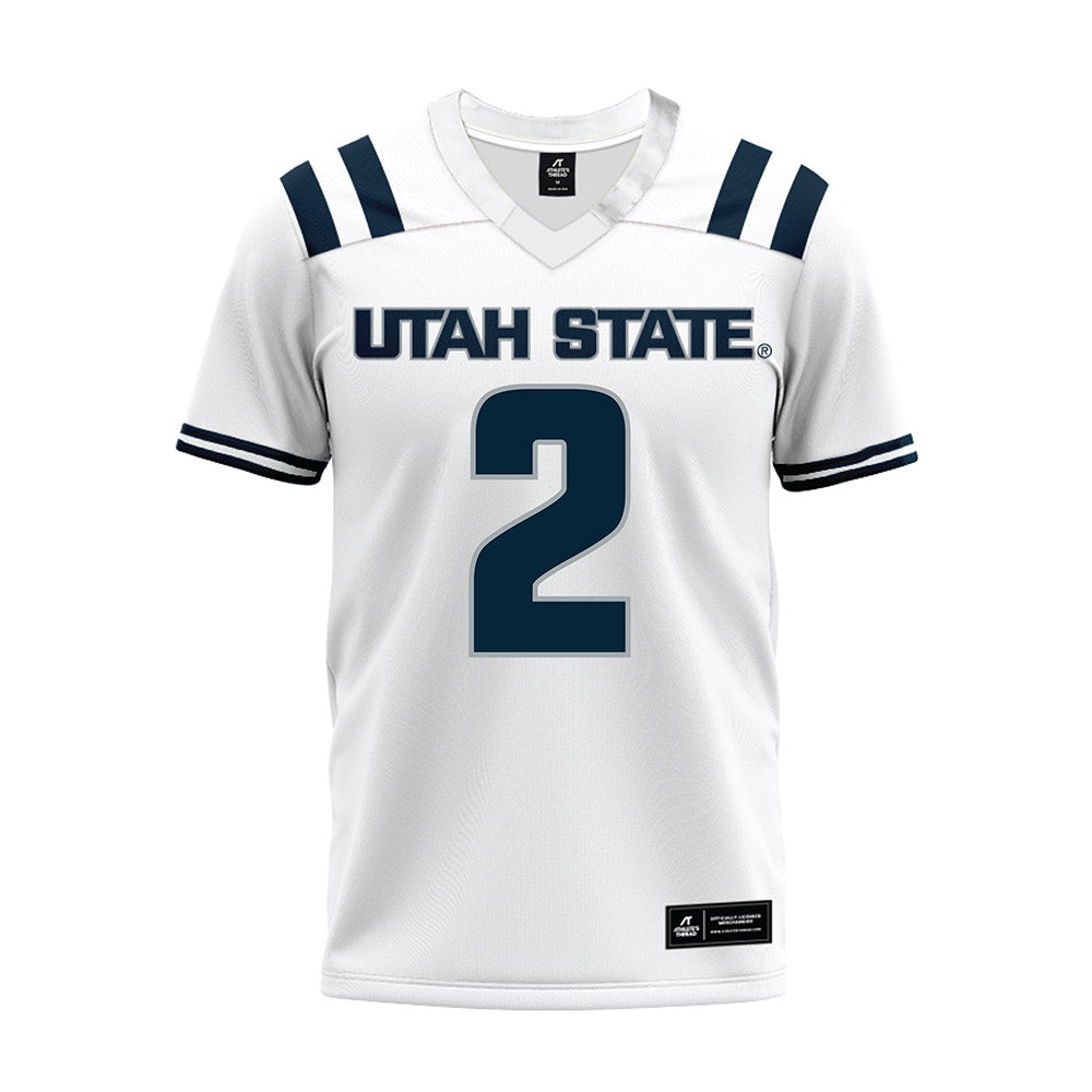 Utah State - NCAA Football : Miles Davis - Premium Football Jersey-0
