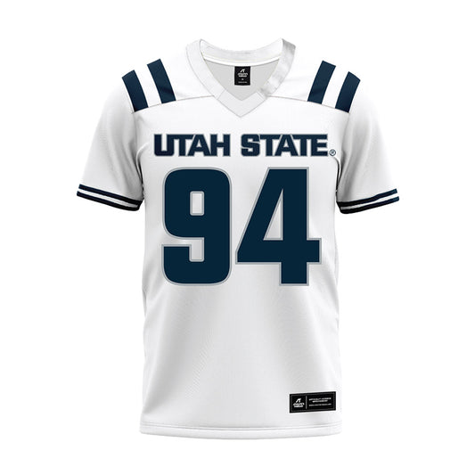 Utah State - NCAA Football : Kone Aumua Uiagalelei - Premium Football Jersey-0