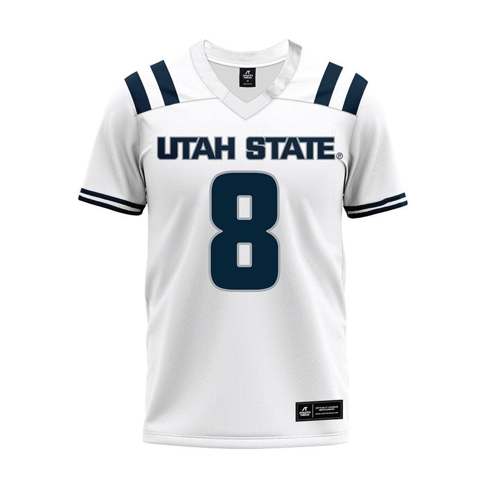 Utah State - NCAA Football : Javen Jacobs - Premium Football Jersey-0