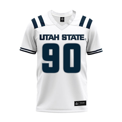 Utah State - NCAA Football : Zachary Robbins - Premium Football Jersey-0