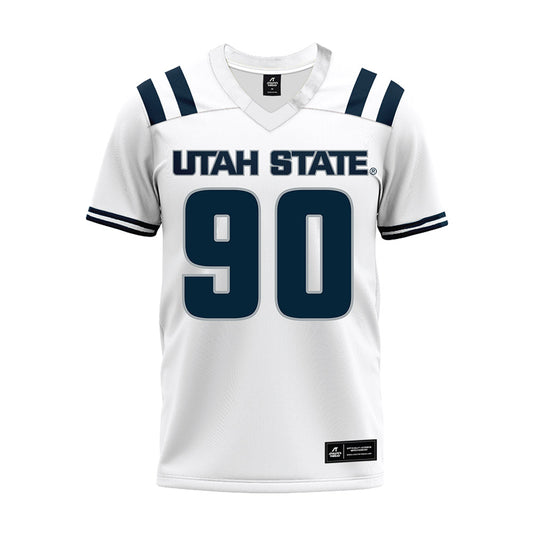 Utah State - NCAA Football : Zachary Robbins - Premium Football Jersey-0