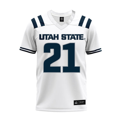 Utah State - NCAA Football : Carter Brown - Premium Football Jersey-0