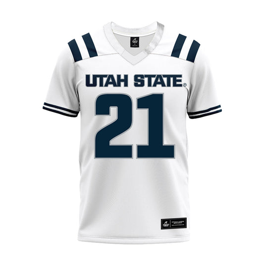 Utah State - NCAA Football : Carter Brown - Premium Football Jersey-0
