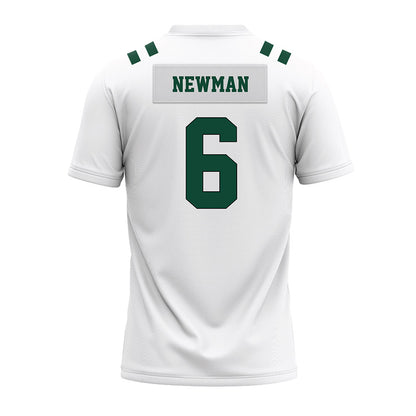Portland State - NCAA Football : Cru Newman - White Premium Football Jersey-1