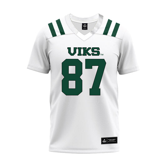 Portland State - NCAA Football : Seth Lyon - White Premium Football Jersey-0