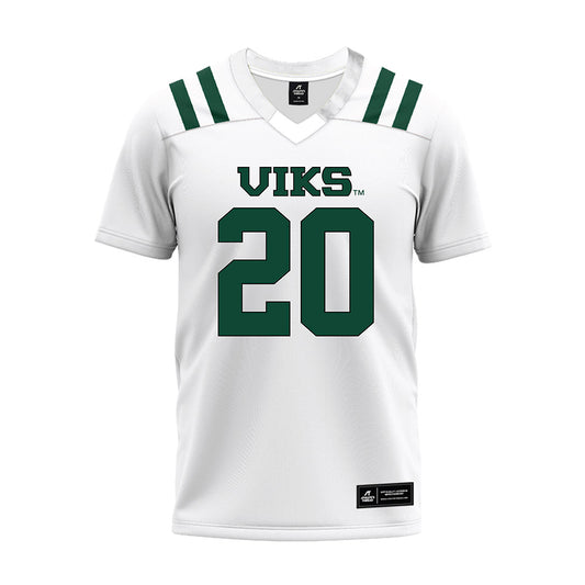 Portland State - NCAA Football : Carsten Mamaril - White Premium Football Jersey-0