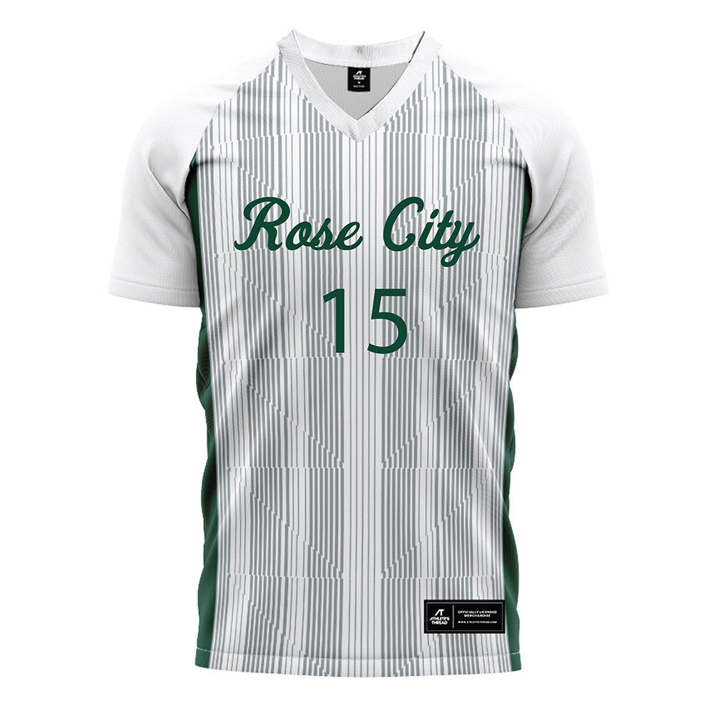 Portland State - NCAA Women's Soccer : Addison Sebren - White Soccer Jersey-0