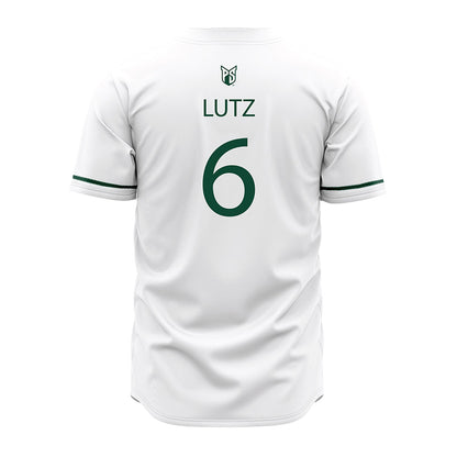 Portland State - NCAA Softball : Breanna Lutz - White Jersey-1