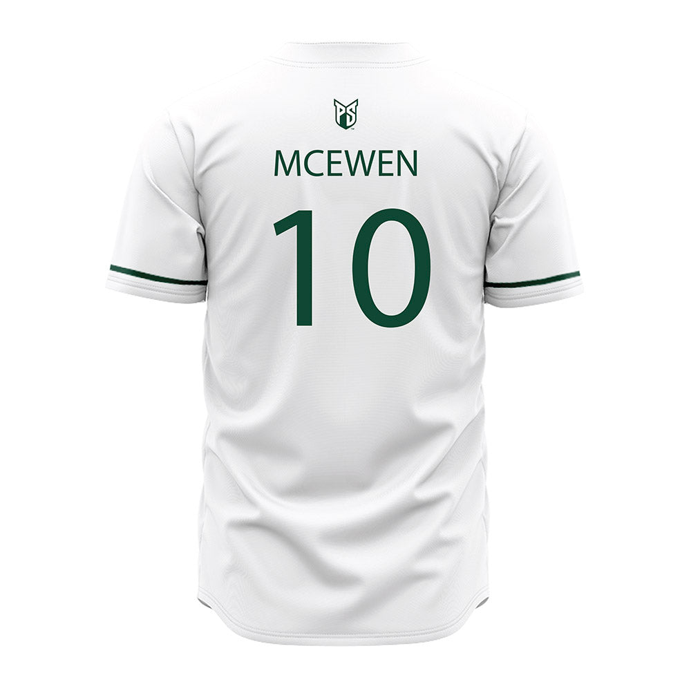 Portland State - NCAA Softball : Scarlett McEwen - White Jersey-1