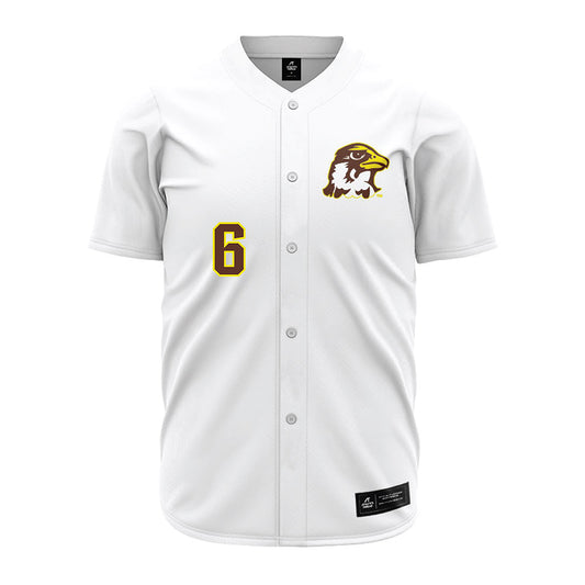 Quincy - NCAA Baseball : Jake Vitale - White Jersey-0