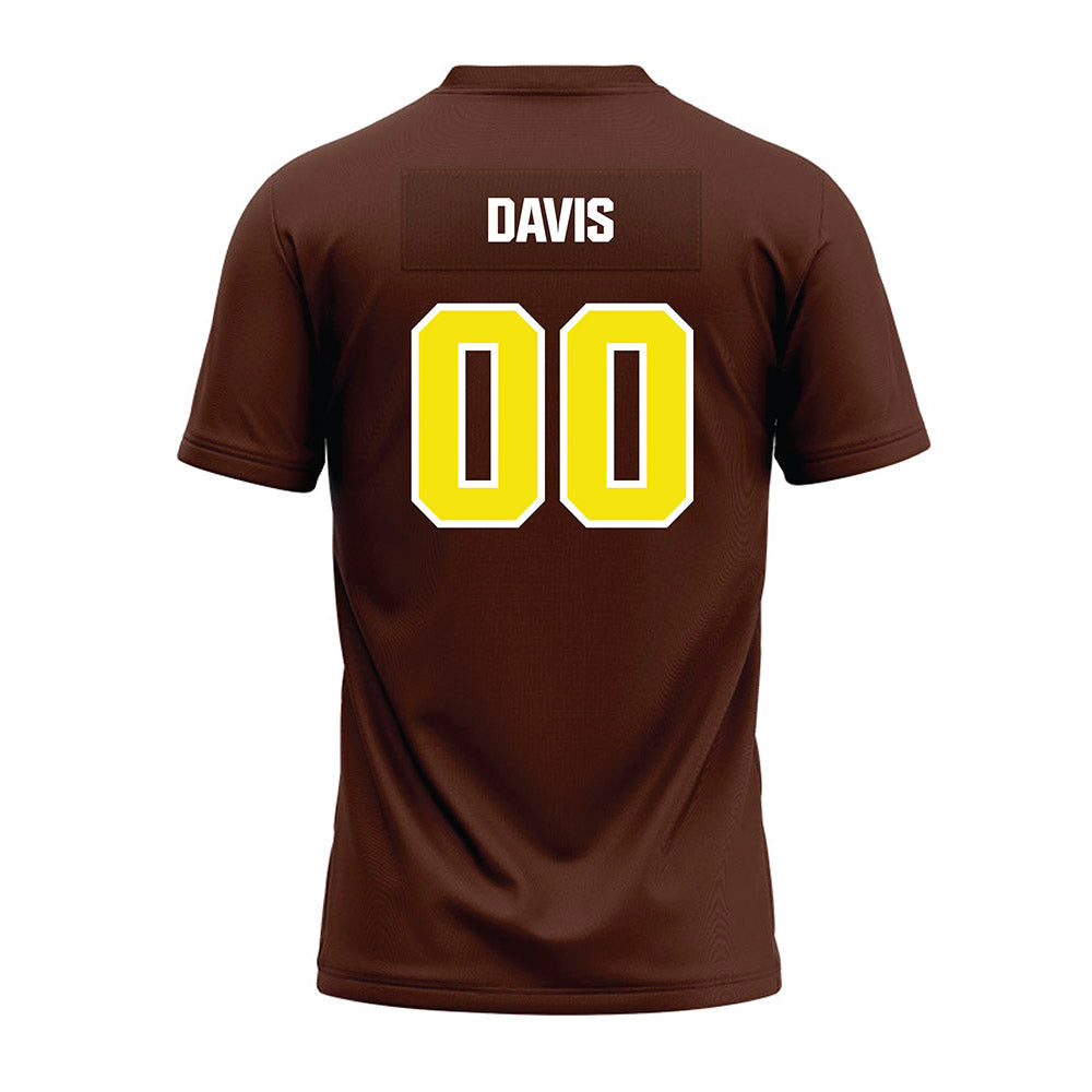 Quincy - NCAA Football : Prince Davis - Premium Football Jersey-1