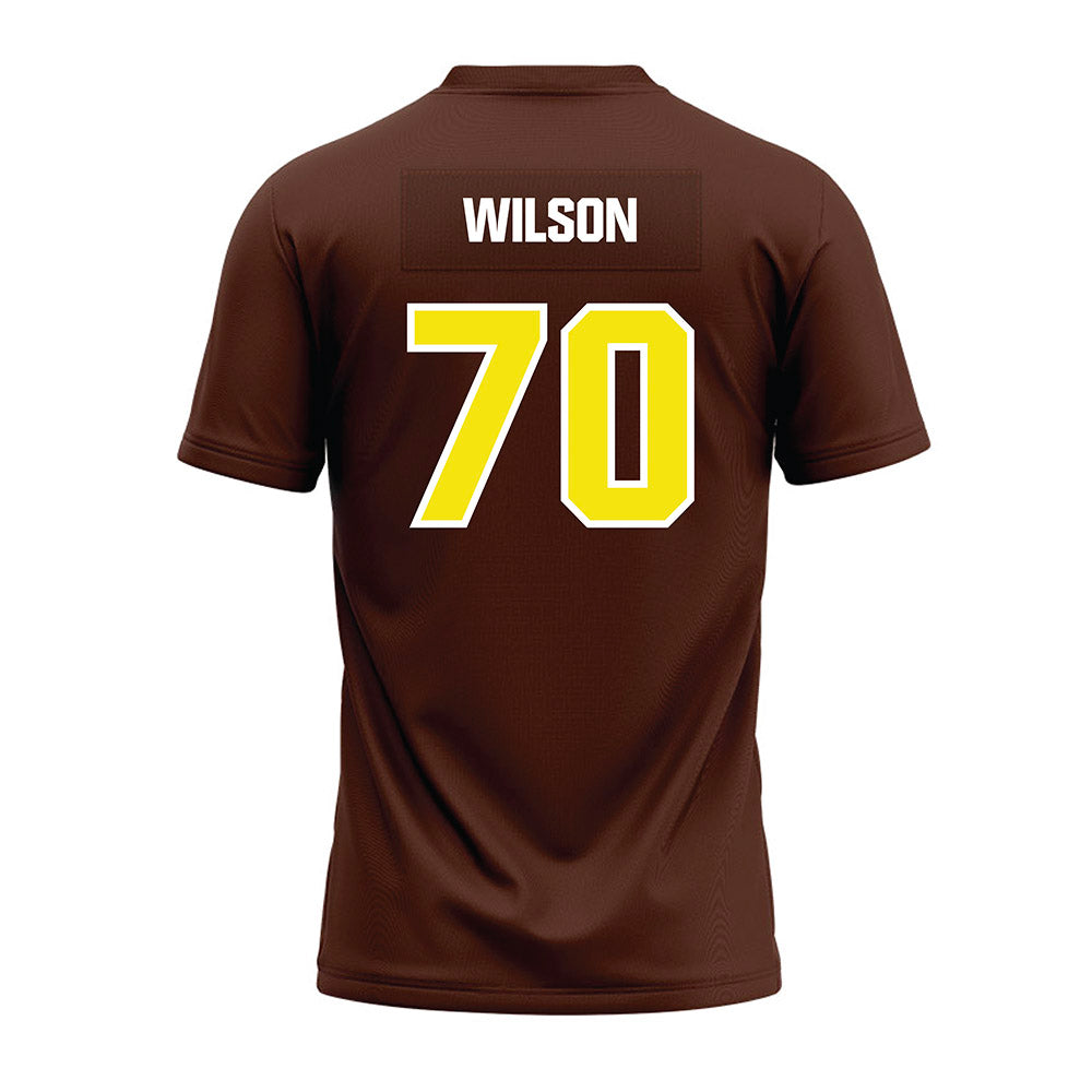 Quincy - NCAA Football : Damian Wilson - Premium Football Jersey-1