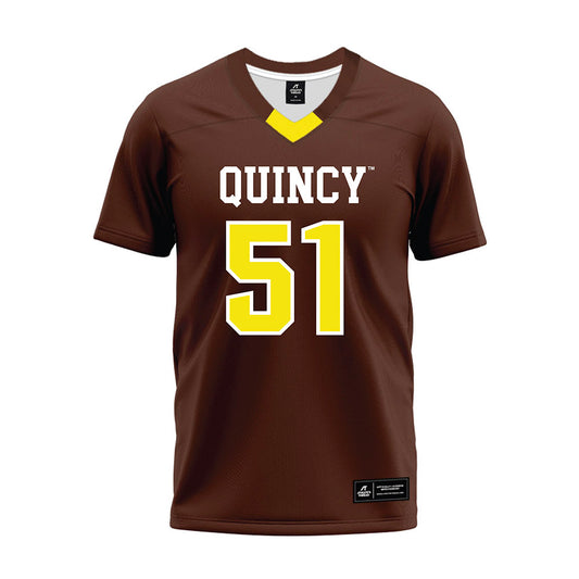 Quincy - NCAA Football : Jayden Jurkowski - Premium Football Jersey-0