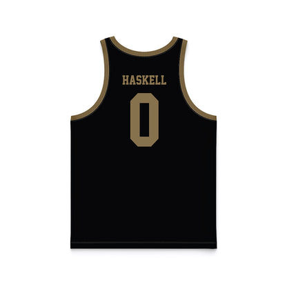 UNC Pembroke - NCAA Men's Basketball : Bradlee Haskell - Basketball Jersey-1