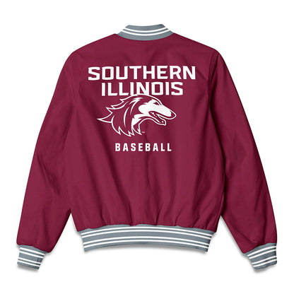 SIU Carbondale - NCAA Baseball : Grant Richars - Bomber Jacket-1