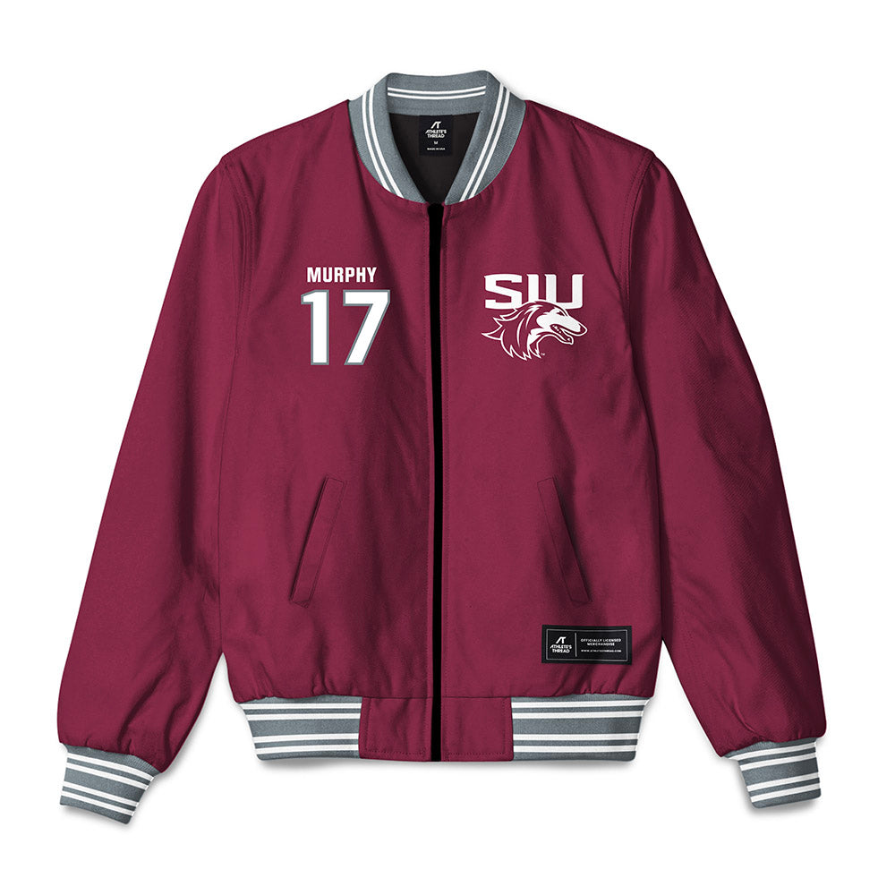 SIU Carbondale - NCAA Football : Tucker Murphy - Bomber Jacket-0