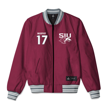 SIU Carbondale - NCAA Football : Tucker Murphy - Bomber Jacket-0