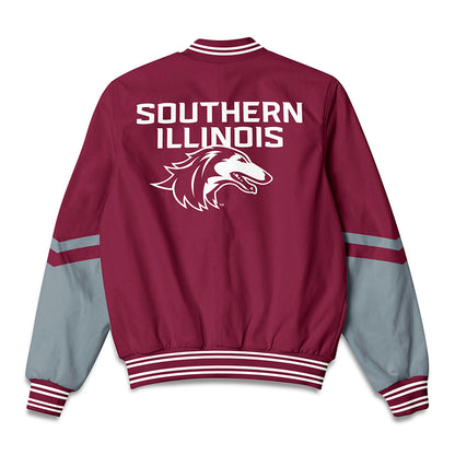 SIU Carbondale - NCAA Football : Aidan Duerig - Bomber Jacket-1