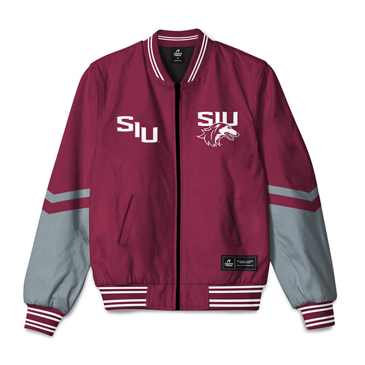 SIU Carbondale - NCAA Baseball : Andrew Evans - Bomber Jacket-0