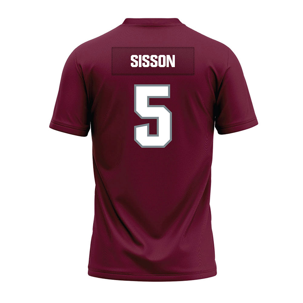 SIU Carbondale - NCAA Football : Blayne Sisson - Premium Football Jersey-1