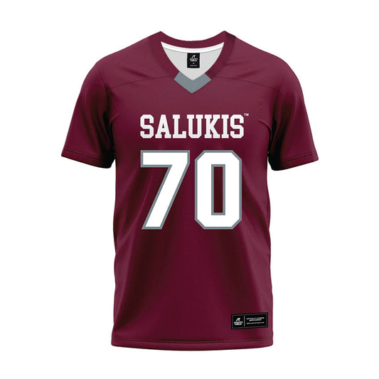 SIU Carbondale - NCAA Football : Brendan Bisgrove - Premium Football Jersey-0