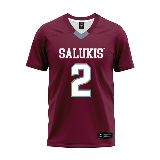 SIU Carbondale - NCAA Football : Naz Hill - Premium Football Jersey-0
