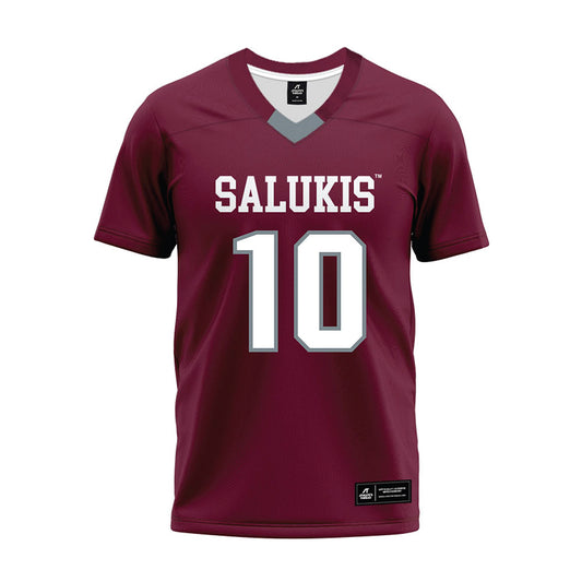 SIU Carbondale - NCAA Football : Bernadin Fleurima Jr - Premium Football Jersey-0