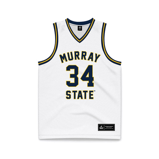 Murray State - NCAA Men's Basketball : Brayden Shorter - White Basketball Jersey-0