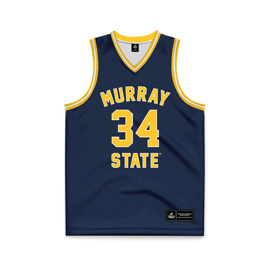 Murray State - NCAA Men's Basketball : Brayden Shorter - Navy Basketball Jersey-0