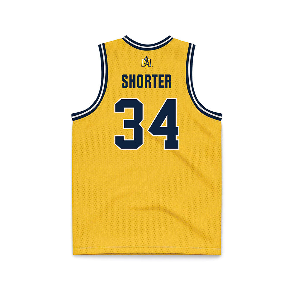Murray State - NCAA Men's Basketball : Brayden Shorter - Gold Basketball Jersey-1