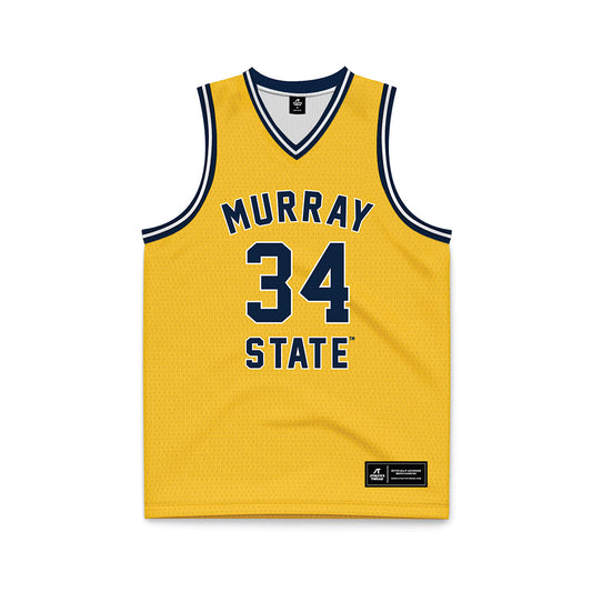 Murray State - NCAA Men's Basketball : Brayden Shorter - Gold Basketball Jersey-0