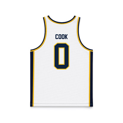 Murray State - NCAA Women's Basketball : Jada Cook - White Basketball Jersey