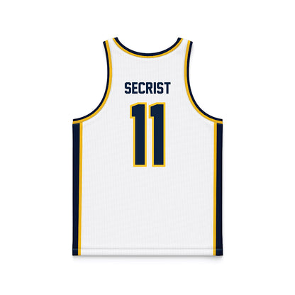 Murray State - NCAA Women's Basketball : Keslyn Secrist - White Basketball Jersey-1