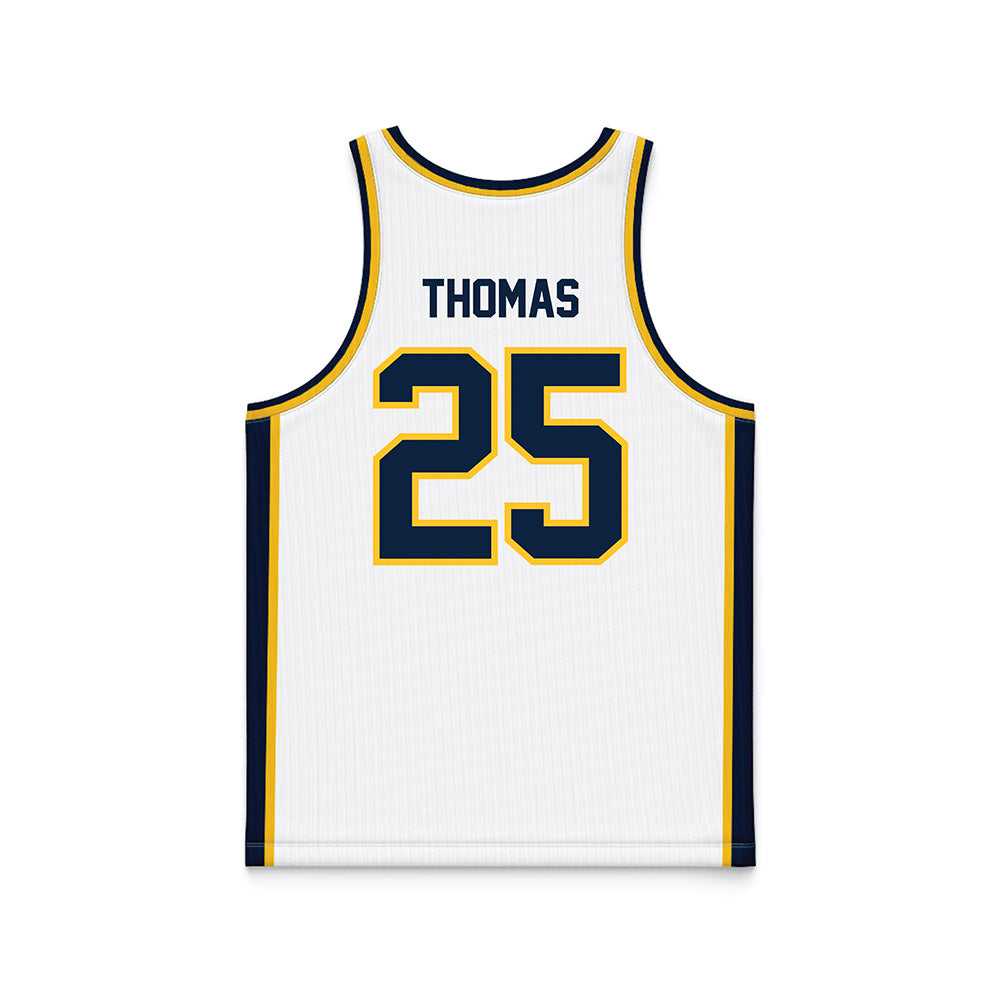 Murray State - NCAA Women's Basketball : Destiny Thomas - White Basketball Jersey