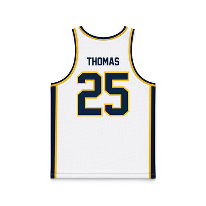 Murray State - NCAA Women's Basketball : Destiny Thomas - White Basketball Jersey