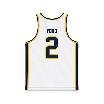 Murray State - NCAA Women's Basketball : Haven Ford - White Basketball Jersey