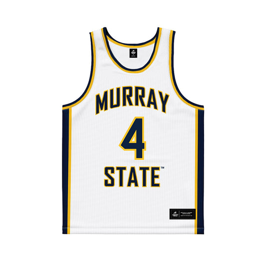 Murray State - NCAA Women's Basketball : Jaidynn Askins - White Basketball Jersey-0