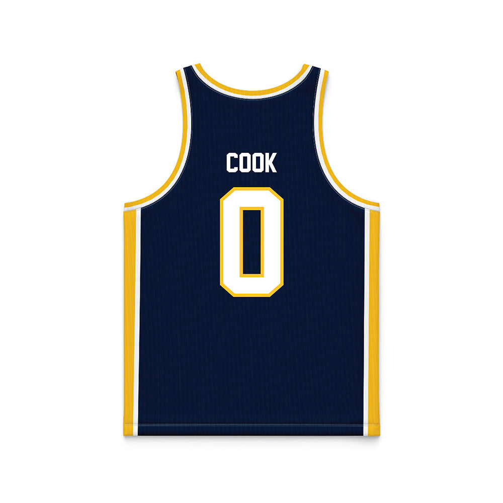 Murray State - NCAA Women's Basketball : Jada Cook - Navy Basketball Jersey