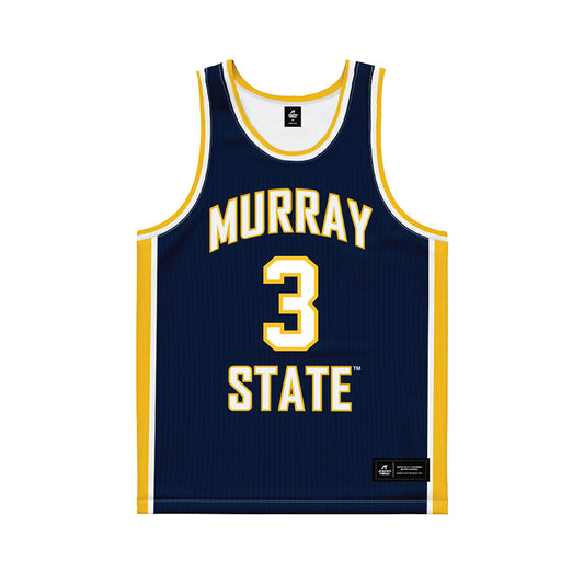 Murray State - NCAA Women's Basketball : Briley Pena - Navy Basketball Jersey