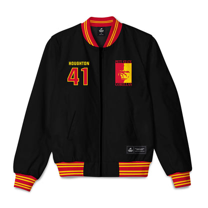 Pitt State - NCAA Football : Jayden Houghton - Bomber Jacket-0