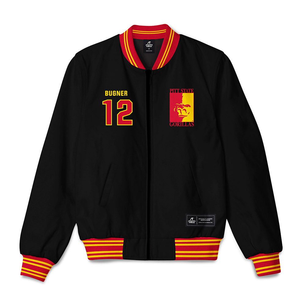 Pitt State - NCAA Baseball : Drew Bugner - Bomber Jacket-0